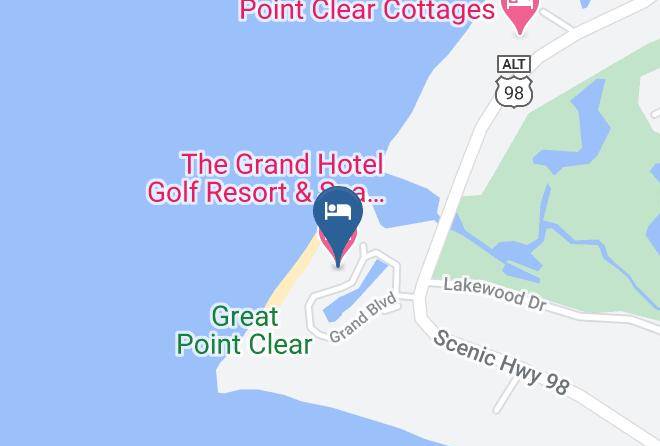 Baldwin - The Grand Hotel Golf Resort & Spa Autograph Collection Maps