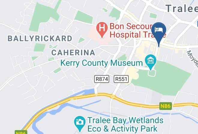 Tralee - The Grand Hotel Maps