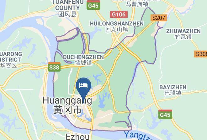 Huanggang - The Grand Hotel Restaurant Maps