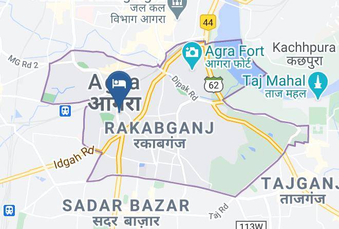 Agra - Grand Imperial Hotel Maps
