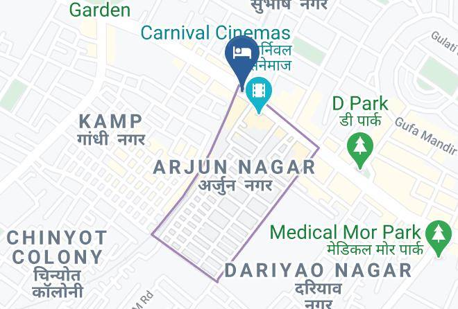 The Grand Lagan Hotel Map