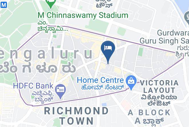 Bengaluru - The Grand Magrath Hotel Maps
