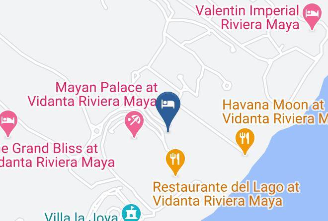 The Grand Mayan At Vidanta Riviera Maya Map