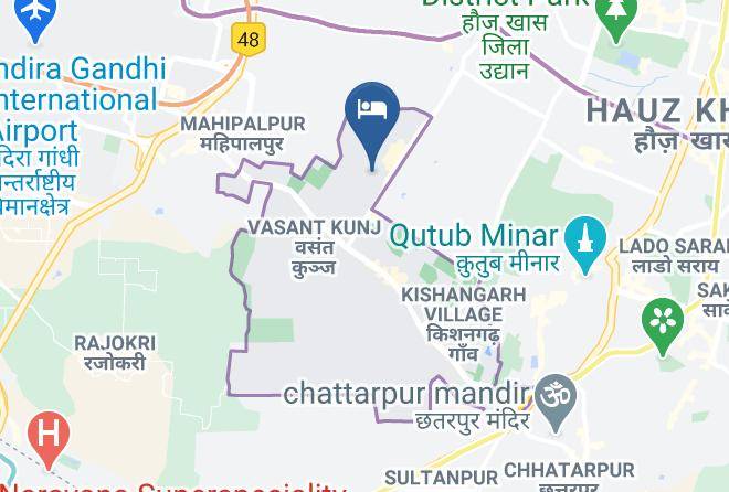 New Delhi - The Grand New Delhi 5 Star Hotel In New Delhi Maps