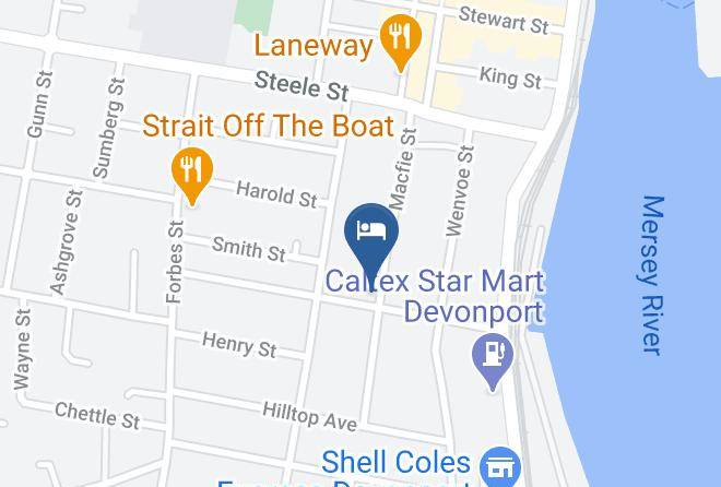 Devonport - The Grand On Macfie Maps