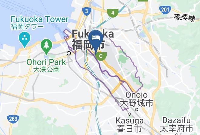 Fukuoka City Hakata Ward - The Grand Residence Hotel Hakata Maps