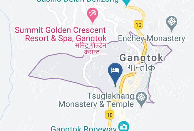 Gangtok - The Grand Silk Route Maps