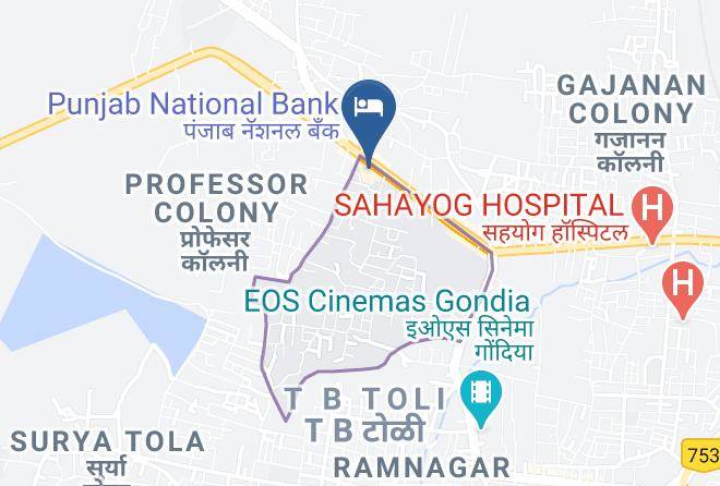 Gondia - The Grand Sita Hotel Maps