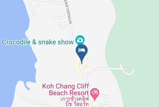 Amphoe Ko Chang - The Grand Tree Resort Maps