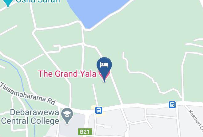 Galle - The Grand Yala Hotel Maps