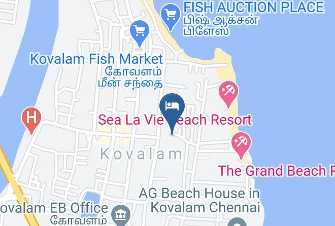 Chennai - The Grande Beach Resort Maps