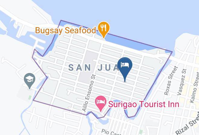 Surigao Del Norte - The Grande Suites Maps