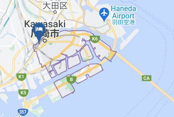 Kawasaki City Kawasaki Ward - The Grandeur Hotel Maps