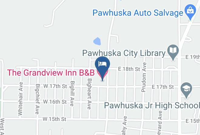 Osage - The Grandview Inn B&b Maps