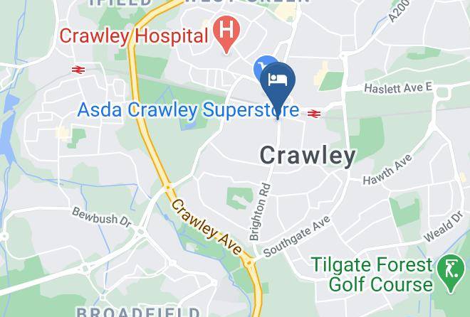 West Sussex - The Grange Hotel Maps