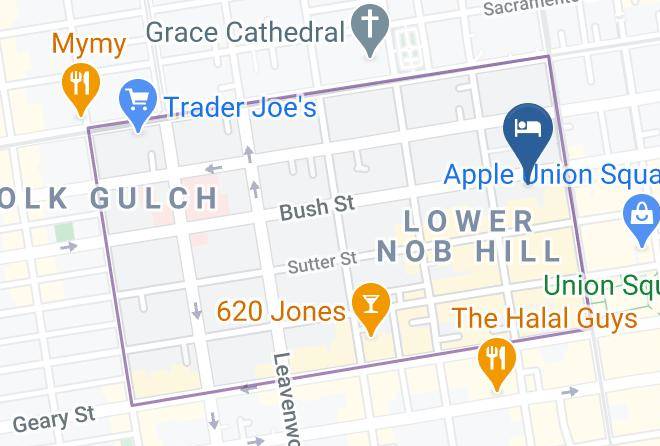 San Francisco - The Grant Hotel Maps