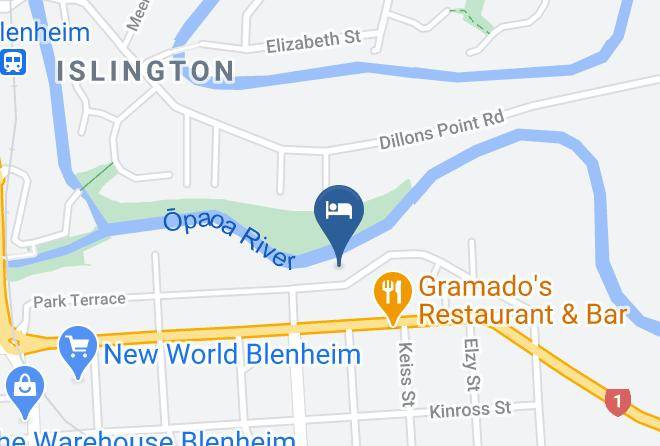 Blenheim - The Grapevine Backpackers Maps