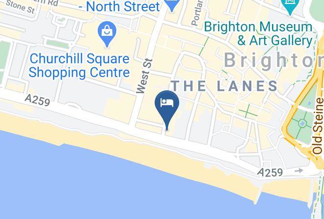 Brighton And Hove - The Grapevine Seafront Maps