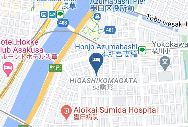 The Gratias Hotel Asakusa Smaile Map