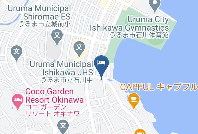 Uruma City - The Gratias Hotel Resort Maps