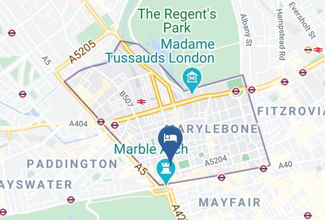 London - The Grazing Goat Marylebone Maps
