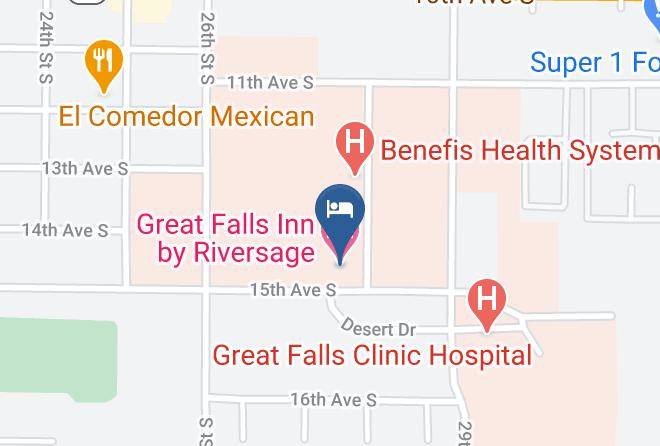 Cascade - Great Falls Inn By Riversage Maps