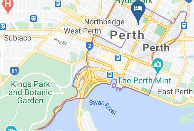 Vincent - The Great Southern Hotel Perth Maps