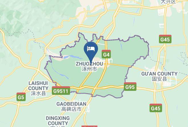 Baoding - The Great Wall Hotel Maps