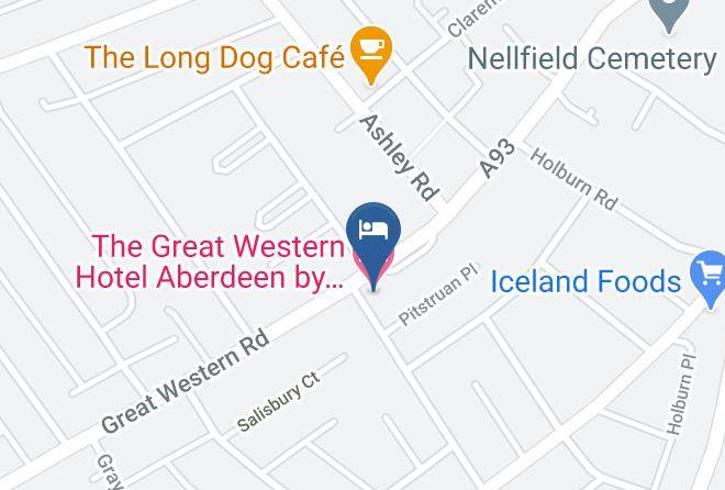 Aberdeen City - The Great Western Hotel Aberdeen By Magnuson Worldwide Maps