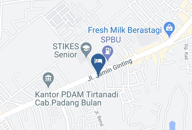 Kota Medan - The Green Alam Indah Hotel Maps