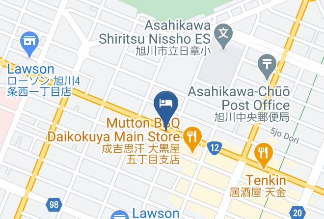 Asahikawa City - The Green Asahikawa Maps