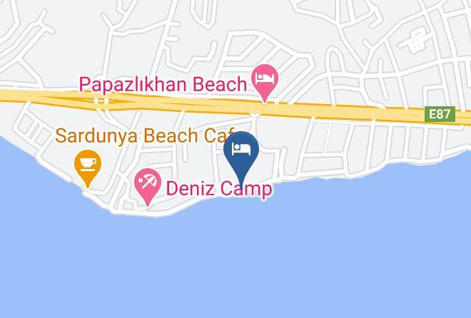 Edremit - The Green Beach Resort Hotel Maps