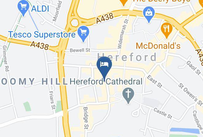 Herefordshire - The Green Dragon Hotel Maps