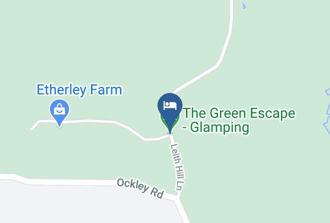 The Green Escape Glamping Map