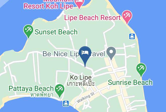 Mueang Satun District - The Green Hotel Maps
