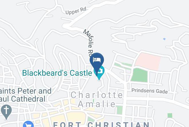 Saint Thomas - The Green Iguana Hotel Maps