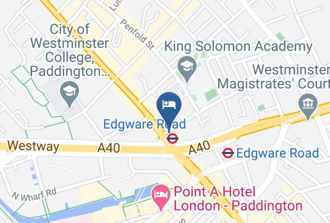 London - The Green Man Paddington Maps