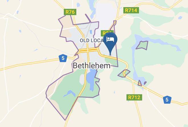 The Green Olive Panorama Map