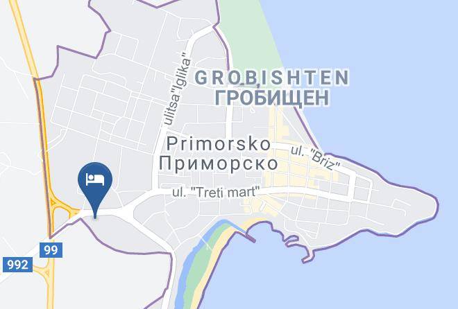 Primorsko - The Green Paradise Maps