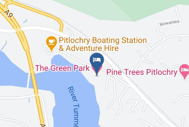 Perth And Kinross - The Green Park Hotel Maps