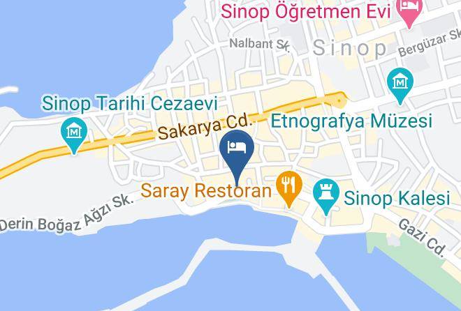 Sinop Cami Kebir - The Green Park Hotel Sinop Maps