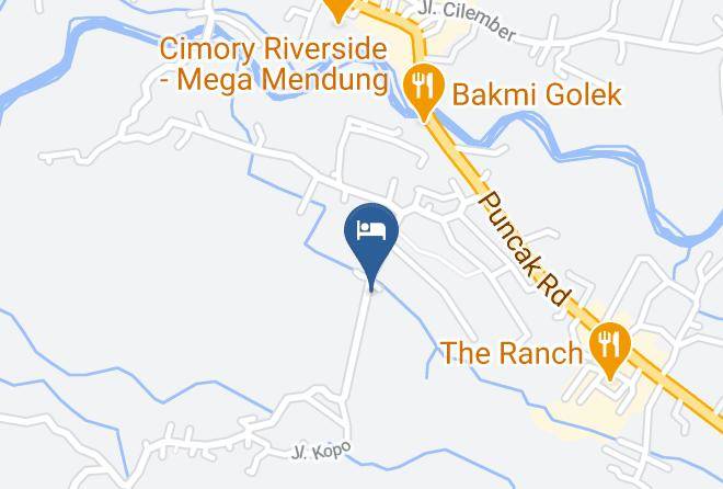 Bogor Regency - The Green Peak Hotel & Convention Kopo Maps