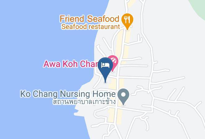 Amphoe Ko Chang - The Green Resort Maps