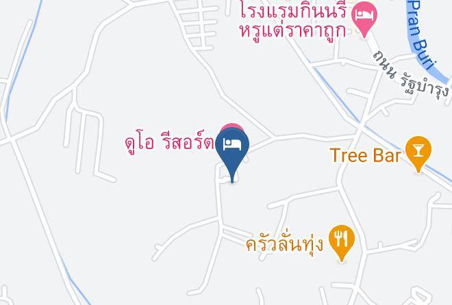 Amphoe Pran Buri - The Green Resort Maps
