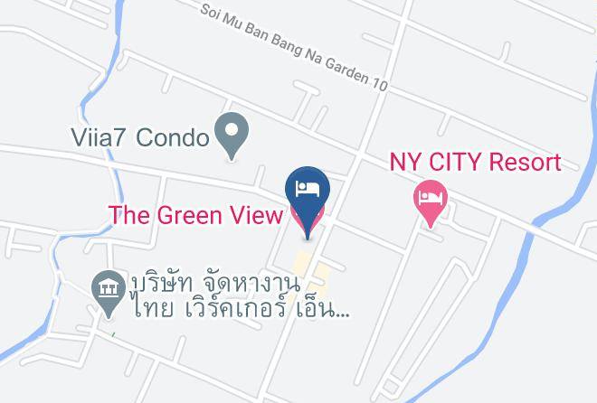 Amphoe Bang Sao Thong - The Green View Hotel Maps