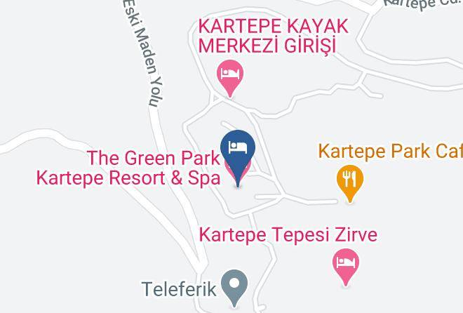 The Green Park Kartepe Resort & Spa Map - Kocaeli - Kartepe