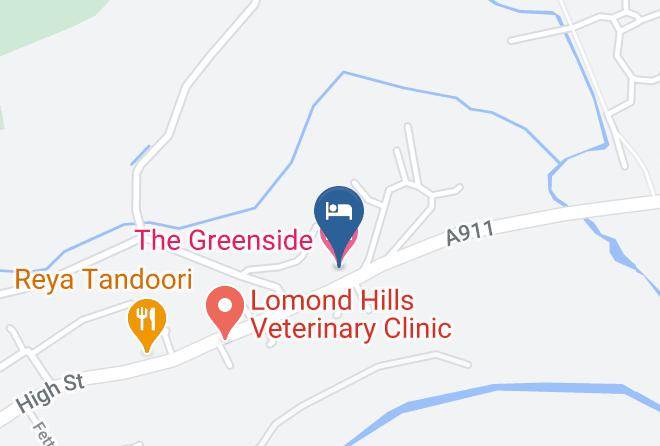 Fife - The Greenside Hotel Maps