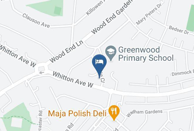 London - The Greenwood Hotel Maps