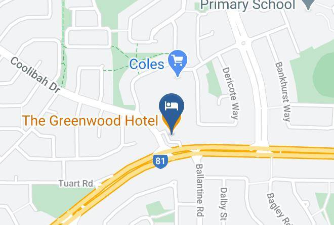 The Greenwood Hotel Map