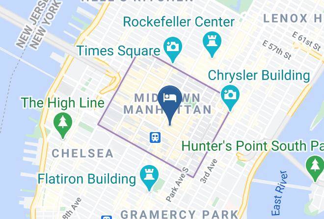 New York - The Gregory Hotel New York Maps